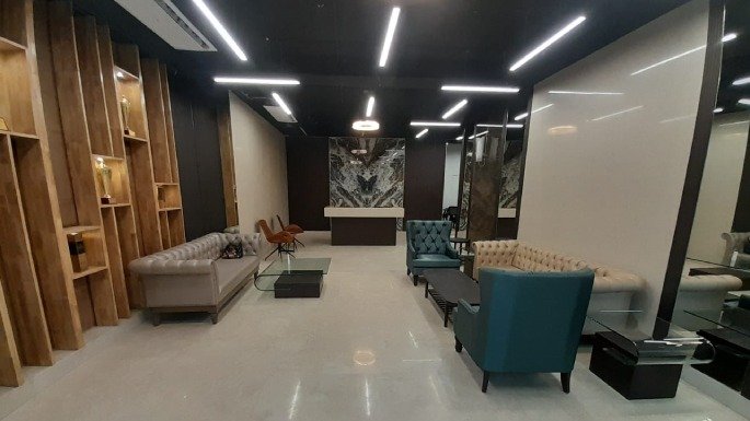 Marble and granite stone laying work